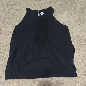Old Navy Black Sleeveless Tank Top